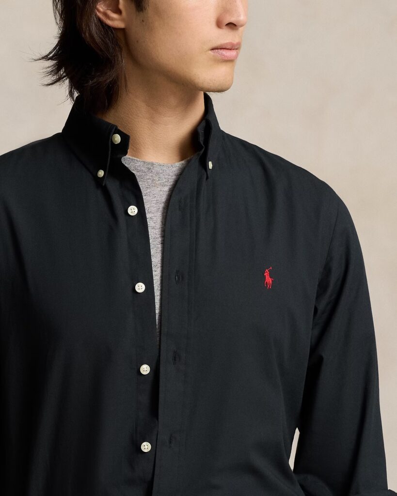 CUBDPPCS-LONG SLEEVE-SPORT SHIRT 710928255 | BLACK