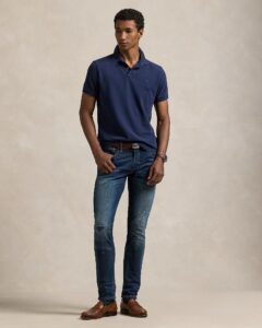 SSKCCMSLM1-SHORT SLEEVE-POLO SHIRT | DARK BLUE