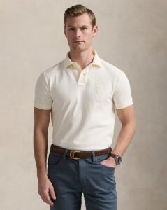 SSKCCMSLM1-SHORT SLEEVE-POLO SHIRT | OFF WHITE