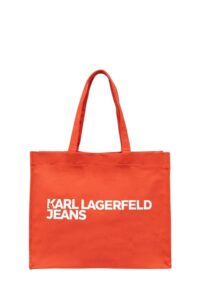 KARL LAGERFELD JEANS KLJ EW LOGO SHOPPER A1W50002 | RED