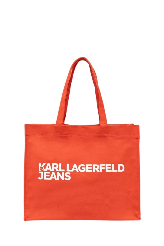 KARL LAGERFELD JEANS KLJ EW LOGO SHOPPER A1W50002 | RED
