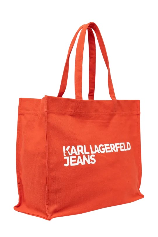 KARL LAGERFELD JEANS KLJ EW LOGO SHOPPER A1W50002 | RED