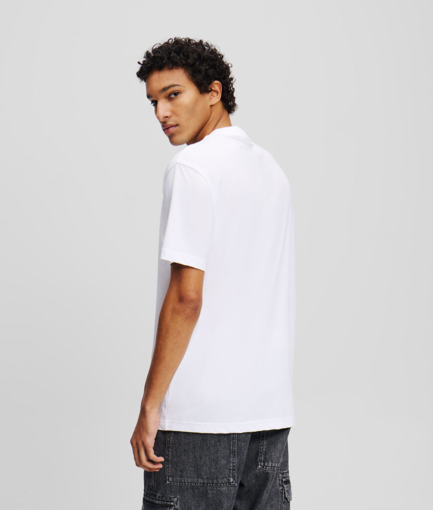 KARL LAGERFELD JEANS KLJ REG MONOGRAM TEE A2M17072 | WHITE