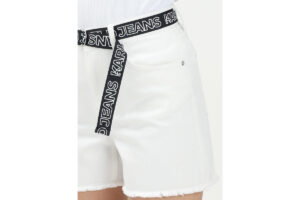 KARL LAGERFELD JEANS KLJ HR DENIM SHORT A2W10039 | WHITE