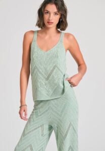 FUNKY BUDDHA ΓΥΝΑΙΚΕΊΟ ΠΛΕΚΤΌ ΑΜΆΝΙΜΟ | LIGHT GREEN