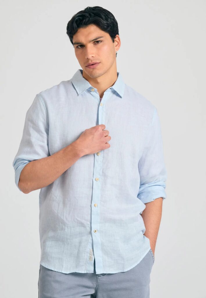 FUNKY BUDDHA ΑΝΔΡΙΚΌ ΠΟΥΚΆΜΙΣΟ BASIC | LIGHT BLUE