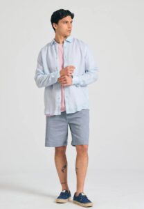 FUNKY BUDDHA ΑΝΔΡΙΚΌ ΠΟΥΚΆΜΙΣΟ BASIC | LIGHT BLUE