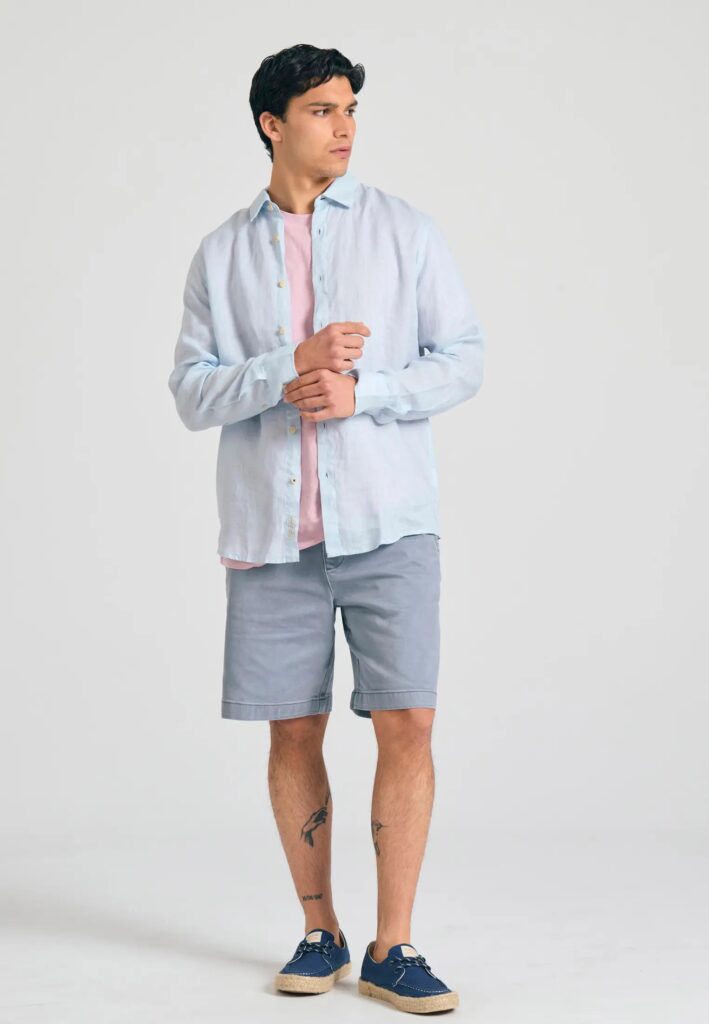 FUNKY BUDDHA ΑΝΔΡΙΚΌ ΠΟΥΚΆΜΙΣΟ BASIC | LIGHT BLUE