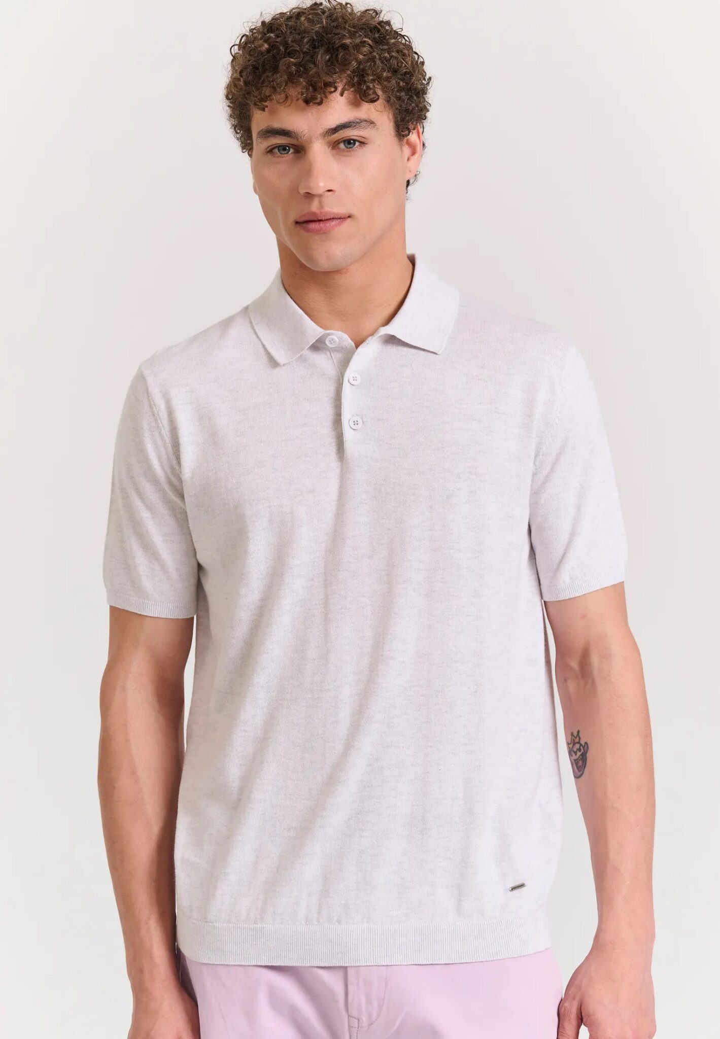 SUPERDRY D1 STUD ESSENTIAL JERSEY POLO ΜΠΛΟΥΖΑ ΑΝΔΡΙΚΟ | MINT GREEN