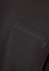 FUNKY BUDDHA ΑΝΔΡΙΚΉ ΜΠΛΟΎΖΑ ΚΟΝΤΌ ΜΑΝΊΚΙ BASIC | ANTHRACITE