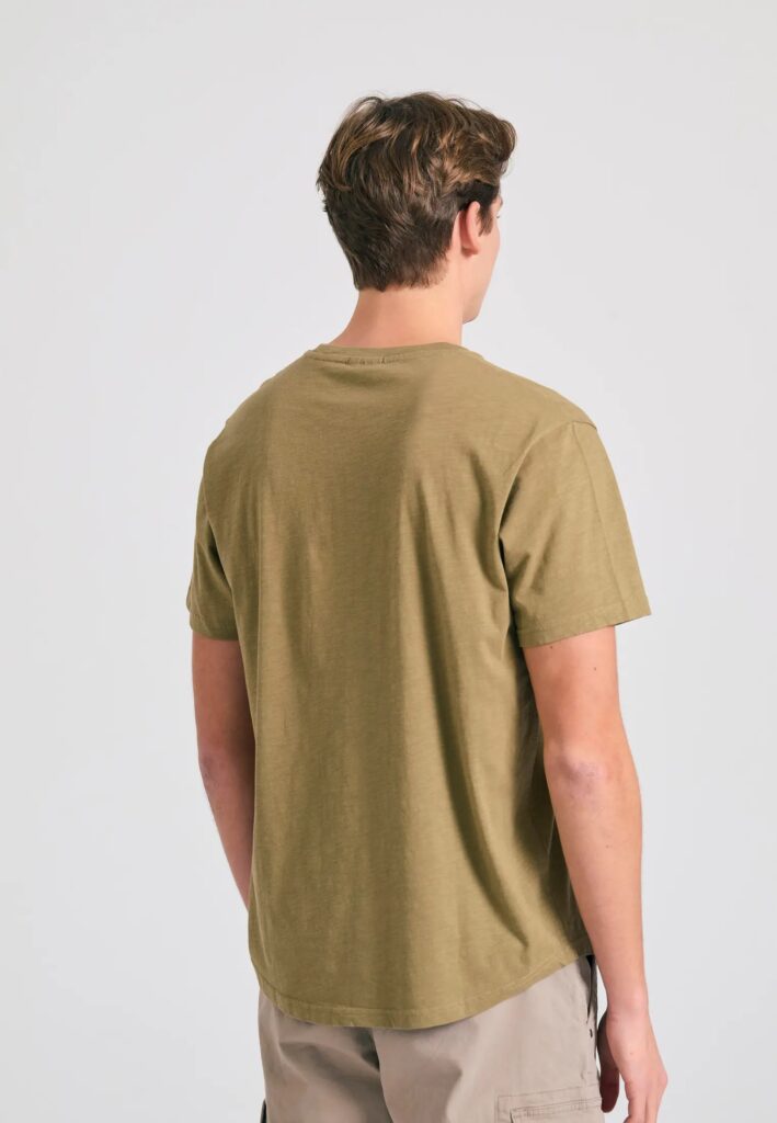FUNKY BUDDHA ΑΝΔΡΙΚΉ ΜΠΛΟΎΖΑ ΚΟΝΤΌ ΜΑΝΊΚΙ BASIC | GREEN