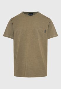 FUNKY BUDDHA ΑΝΔΡΙΚΉ ΜΠΛΟΎΖΑ ΚΟΝΤΌ ΜΑΝΊΚΙ BASIC | GREEN