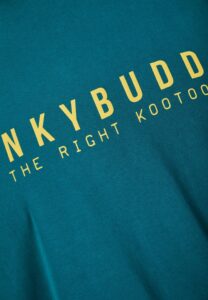 FUNKY BUDDHA ΑΝΔΡΙΚΉ ΜΠΛΟΎΖΑ ΚΟΝΤΌ ΜΑΝΊΚΙ ΜΕ ΤΎΠΩΜΑ | PETROL