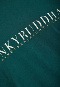 FUNKY BUDDHA ΑΝΔΡΙΚΉ ΜΠΛΟΎΖΑ ΚΟΝΤΌ ΜΕ ΤΎΠΩΜΑ | PETROL