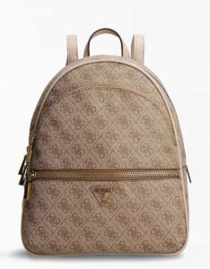 GUESS MANHATTAN BACKPACK ΤΣΑΝΤΑ ΓΥΝΑΙΚΕΙΟ | LIGHT BROWN