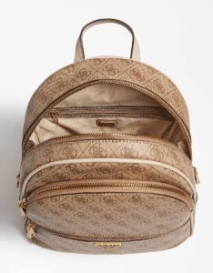 GUESS MANHATTAN BACKPACK ΤΣΑΝΤΑ ΓΥΝΑΙΚΕΙΟ | LIGHT BROWN
