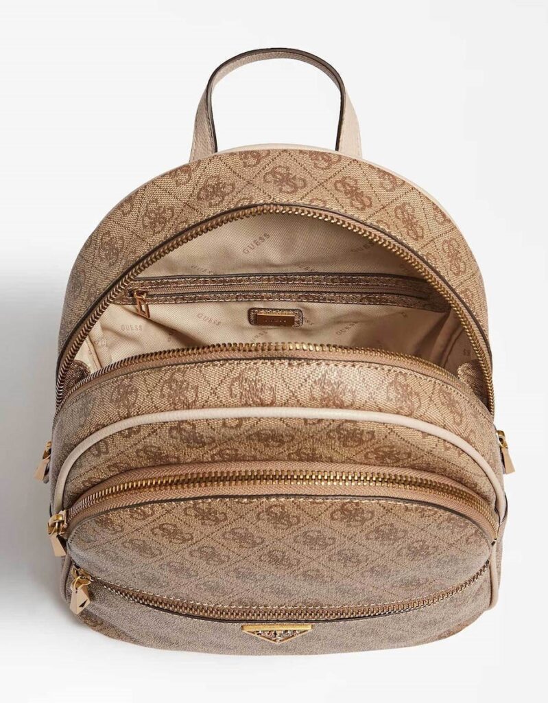 GUESS MANHATTAN BACKPACK ΤΣΑΝΤΑ ΓΥΝΑΙΚΕΙΟ | LIGHT BROWN