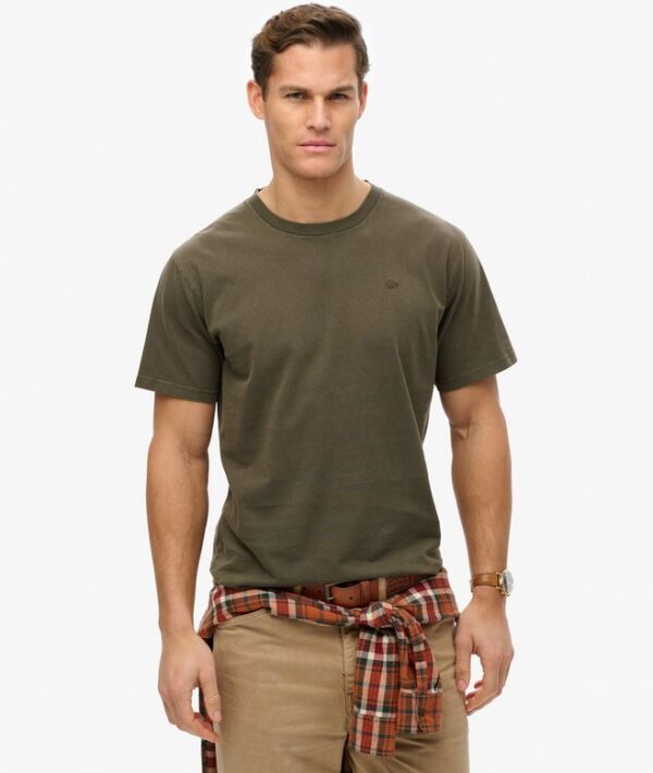 SUPERDRY D1 OVIN ESSENTIALS RELAXED TEE ΜΠΛΟΥΖΑ ΑΝΔΡΙΚΟ | KHAKI