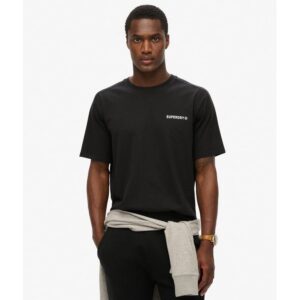 SUPERDRY CHN TECH RELAXED TEE ΜΠΛΟΥΖΑ ΑΝΔΡΙΚΟ | BLACK