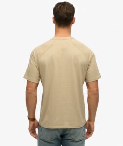 SUPERDRY CHN TECH RELAXED TEE ΜΠΛΟΥΖΑ ΑΝΔΡΙΚΟ | BEIGE