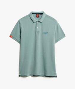 SUPERDRY D2 OVIN VINT DESTROY POLO ΜΠΛΟΥΖΑ ΑΝΔΡΙΚΟ | AQUA