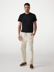 GUESS SS GUESS EMB PIMA CREW ΜΠΛΟΥΖΑ ΑΝΔΡΙΚΟ | BLACK