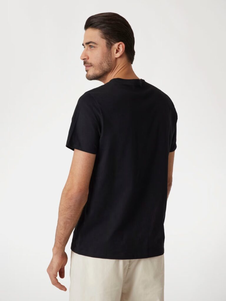 GUESS SS GUESS EMB PIMA CREW ΜΠΛΟΥΖΑ ΑΝΔΡΙΚΟ | BLACK