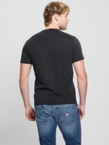 GUESS SS BSC GUESS TRADITION TEE ΜΠΛΟΥΖΑ ΑΝΔΡΙΚΟ | BLACK
