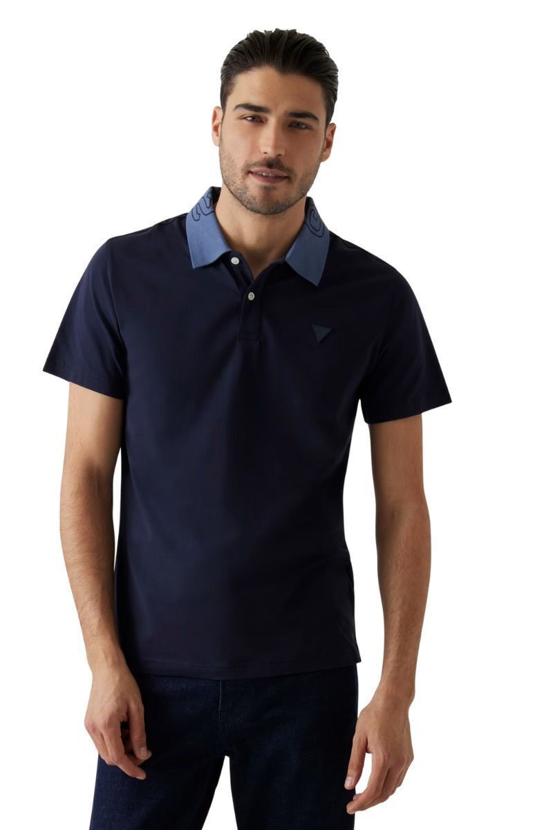 SUPERDRY D1 STUD ESSENTIAL JERSEY POLO ΜΠΛΟΥΖΑ ΑΝΔΡΙΚΟ | MINT GREEN