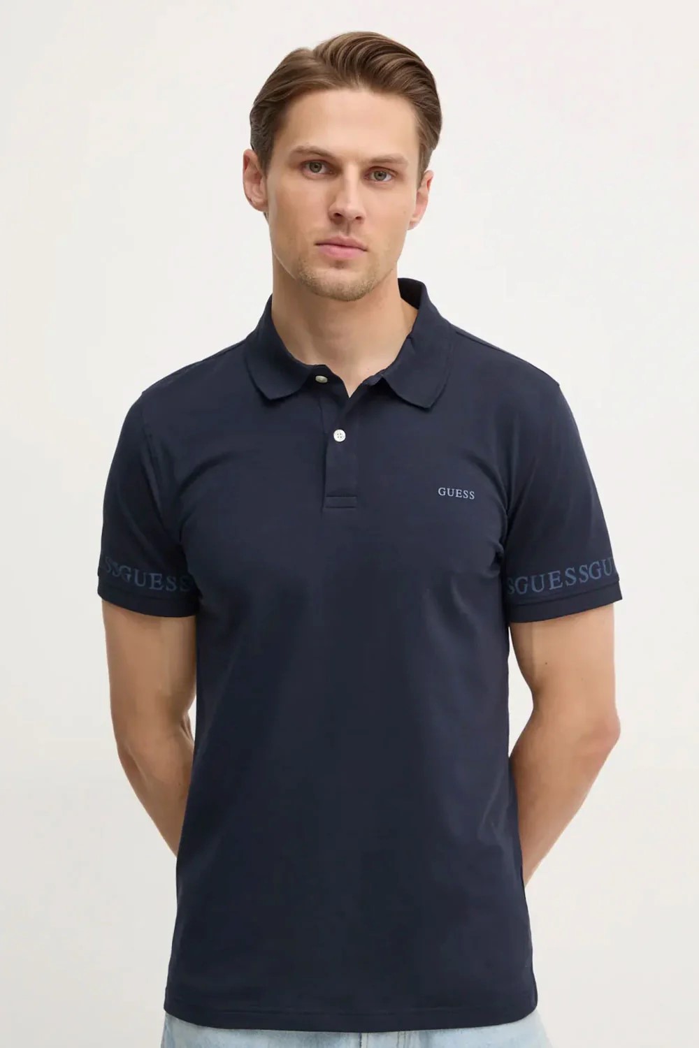 SUPERDRY D1 STUD ESSENTIAL JERSEY POLO ΜΠΛΟΥΖΑ ΑΝΔΡΙΚΟ | MINT GREEN