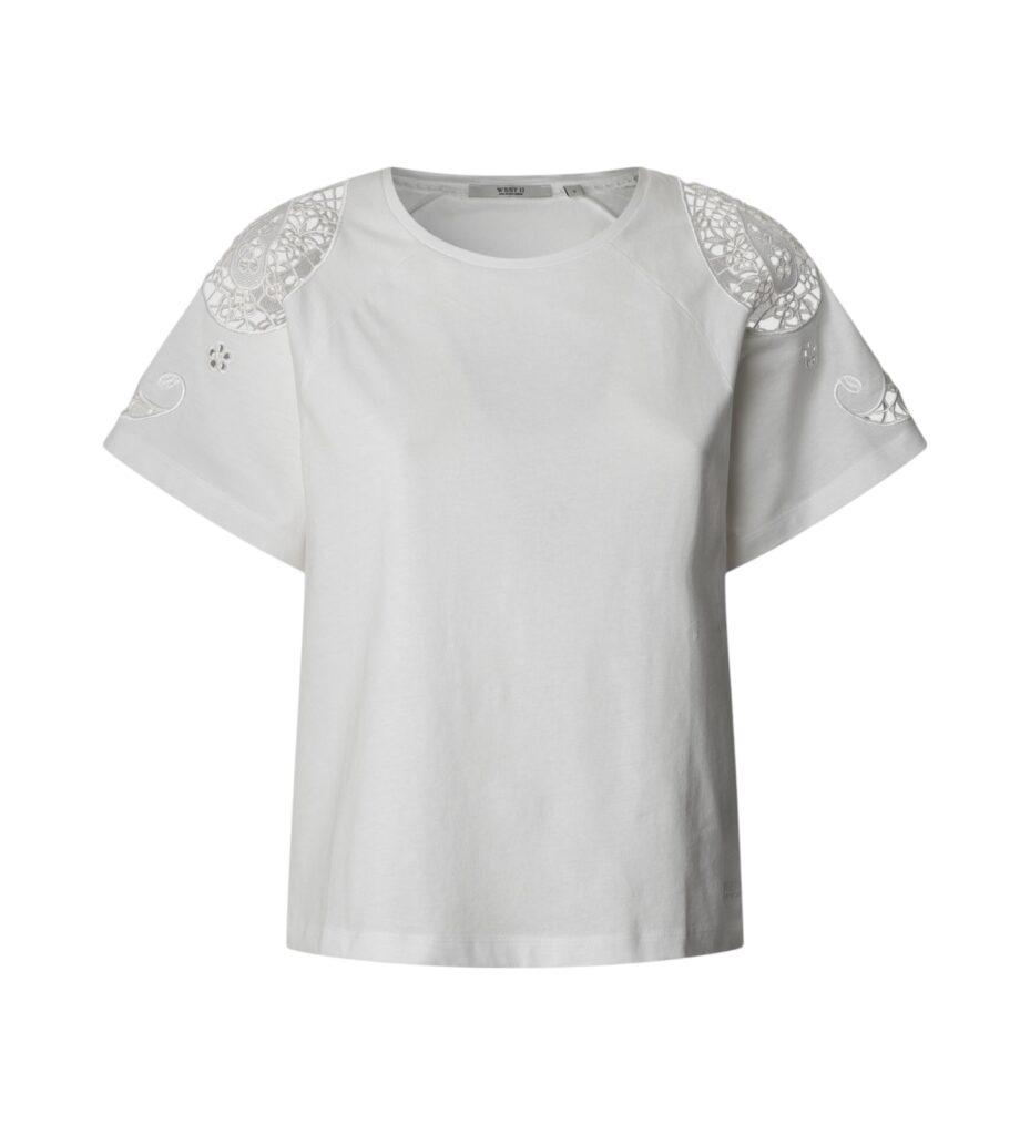 PEPE JEANS DROP 3A VERONICA ΜΠΛΟΥΖΑ ΓΥΝΑΙΚΕΙΟ | WHITE
