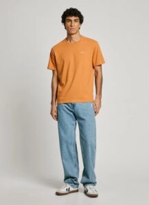 PEPE JEANS DROP 1 CONTRAST CONNOR ΜΠΛΟΥΖΑ ΑΝΔΡΙΚΟ | ORANGE