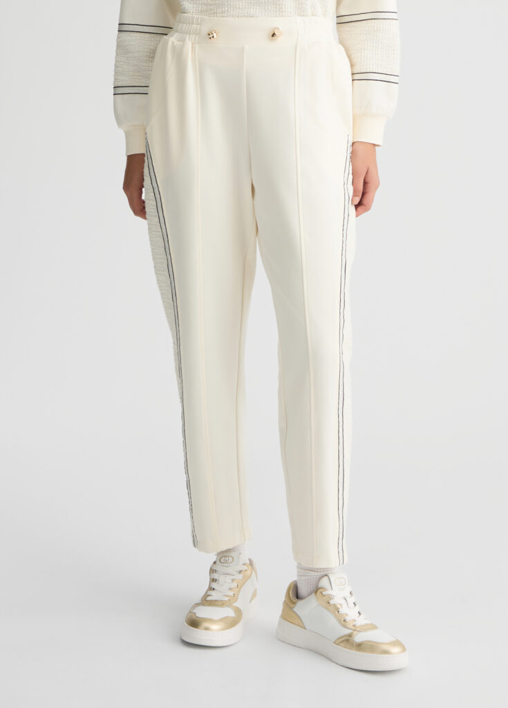 SPORT_PANT JERSEY ΠΑΝΤΕΛΟΝΙ ΓΥΝΑΙΚΕΙΟ | OFF WHITE
