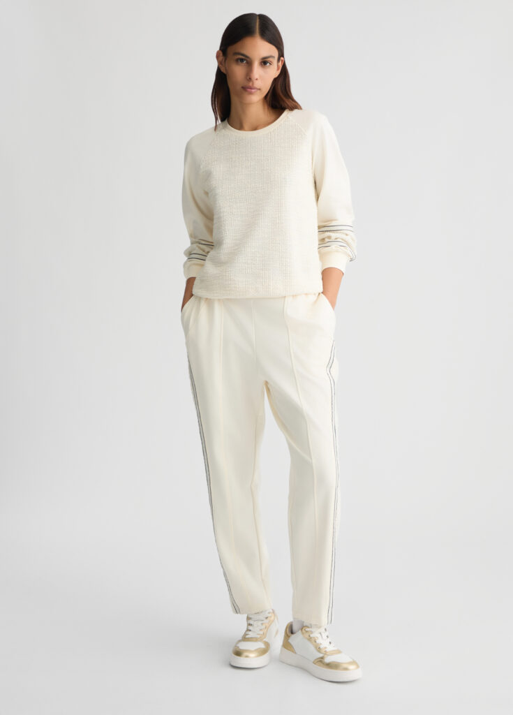 SPORT_PANT JERSEY ΠΑΝΤΕΛΟΝΙ ΓΥΝΑΙΚΕΙΟ | OFF WHITE