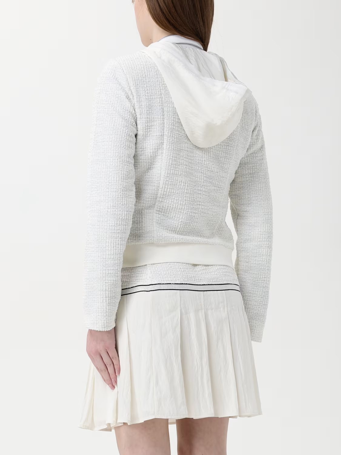 SPORT_TA5J19_GIACCA JERSEY ΣΑΚΑΚΙ ΓΥΝΑΙΚΕΙΟ | OFF WHITE