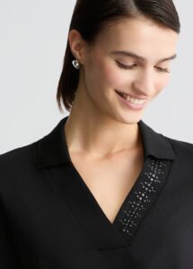 SPORT_TA5J13_T-SHIRT MODA M/C ΜΠΛΟΥΖΑ ΓΥΝΑΙΚΕΙΟ | BLACK