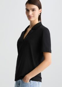 SPORT_TA5J13_T-SHIRT MODA M/C ΜΠΛΟΥΖΑ ΓΥΝΑΙΚΕΙΟ | BLACK
