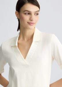 SPORT_TA5J13_T-SHIRT MODA M/C ΜΠΛΟΥΖΑ ΓΥΝΑΙΚΕΙΟ | OFF WHITE