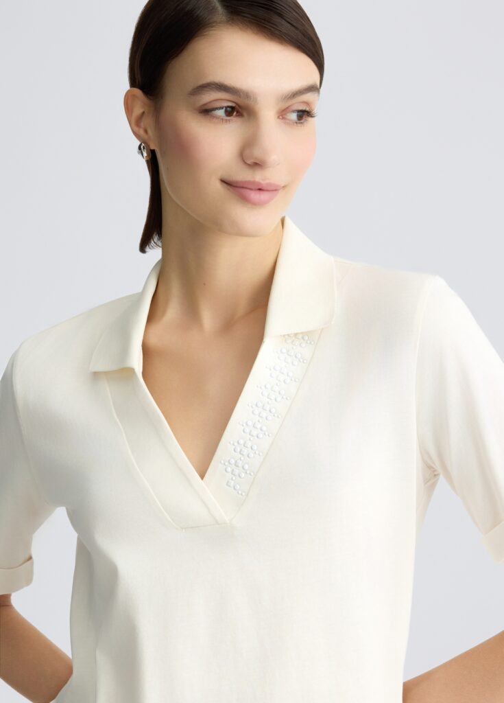 SPORT_TA5J13_T-SHIRT MODA M/C ΜΠΛΟΥΖΑ ΓΥΝΑΙΚΕΙΟ | OFF WHITE