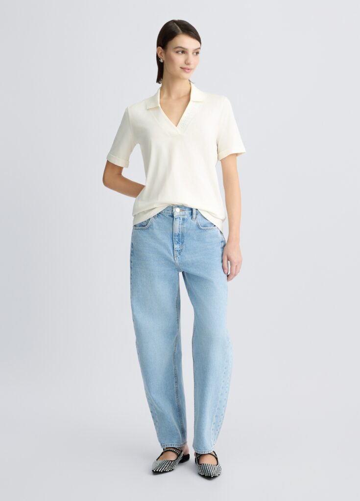 SPORT_TA5J13_T-SHIRT MODA M/C ΜΠΛΟΥΖΑ ΓΥΝΑΙΚΕΙΟ | OFF WHITE