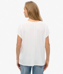 SUPERDRY D2 STUD STUDIOS LOOSE TEE ΜΠΛΟΥΖΑ ΓΥΝΑΙΚΕΙΟ | WHITE