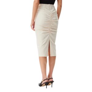 GUESS JAYLA MIDI SKIRT W5GD93WGMR2 | OFF WHITE