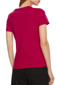 GUESS SS CN TRIANGLE LOVE TEE W5RI10I3Z14 | FUCHSIA