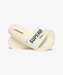SUPERDRY SH D2 SDNA CITY LUXE POOL SLIDE ΠΑΠΟΥΤΣΙ ΓΥΝΑΙΚΕΙΟ | OFF WHITE
