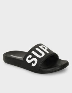 SUPERDRY SH D3 SDNA CORE POOL SLIDE ΠΑΠΟΥΤΣΙ ΓΥΝΑΙΚΕΙΟ | BLACK