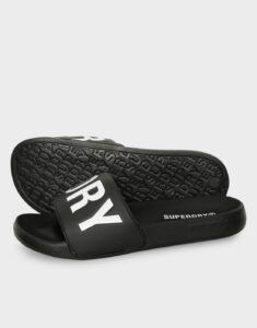 SUPERDRY SH D3 SDNA CORE POOL SLIDE ΠΑΠΟΥΤΣΙ ΓΥΝΑΙΚΕΙΟ | BLACK