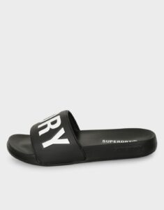 SUPERDRY SH D3 SDNA CORE POOL SLIDE ΠΑΠΟΥΤΣΙ ΓΥΝΑΙΚΕΙΟ | BLACK
