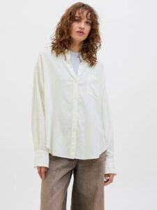 JJXX JXJAMIE BREEZE SUMMER LS SHIRT WVN SN | OFF WHITE
