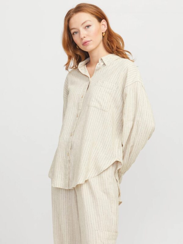 JJXX JXJAMIE BREEZE SUMMER LS SHIRT WVN SN | SAND
