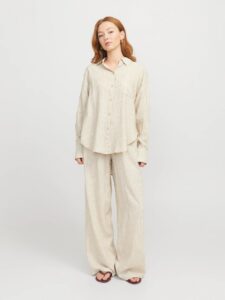 JJXX JXJAMIE BREEZE SUMMER LS SHIRT WVN SN | SAND